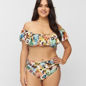 Carmen Top Mavi Beige