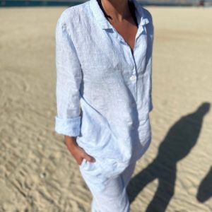 Line Shirt Blue Stripes