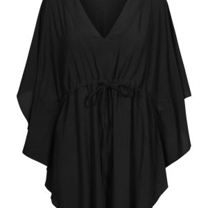 Tunika Ellen Short Plain Black