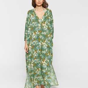 Linn Dress Print Cocoa Beach