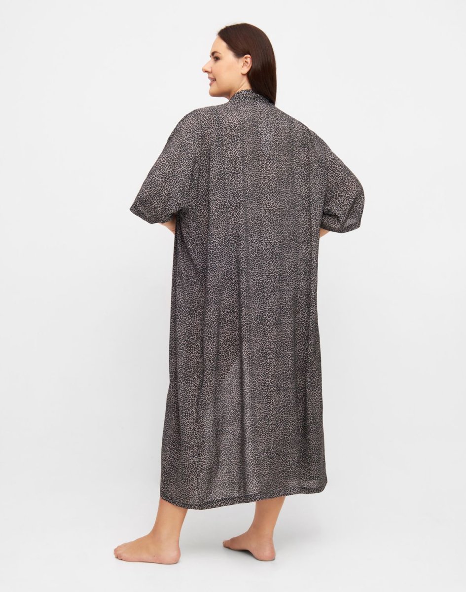 Kimono Long Print Leo - Bild 3