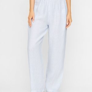 Line Pants Blue Stripes