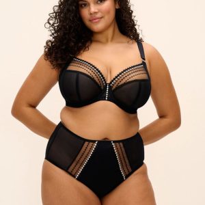 El8900 Matilda Uw Plunge Bra Black